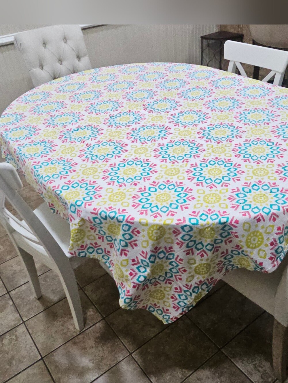 56"×80" Cotton Tablecloth